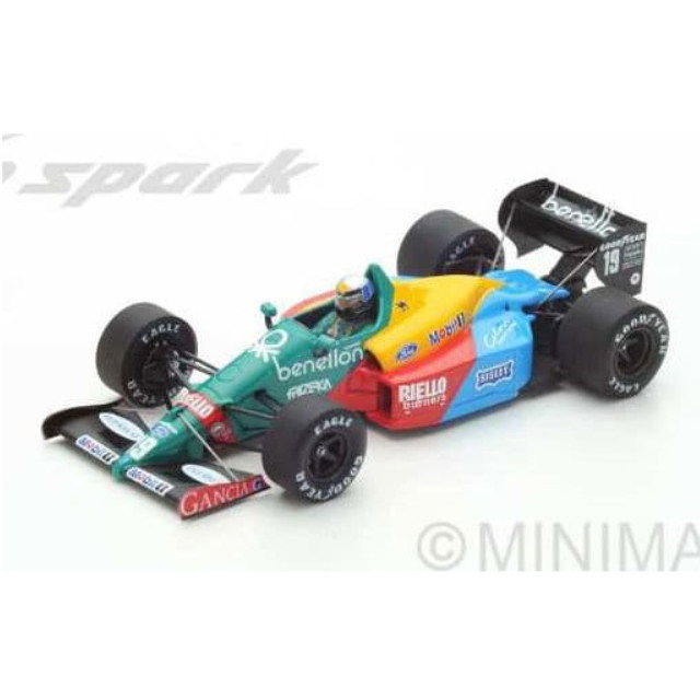 [MDL] 1/43 Benetton B188 3rd British GP 1988 Alessandro Nannini #19 完成品 ミニカー(S5201) SPARK(スパーク)