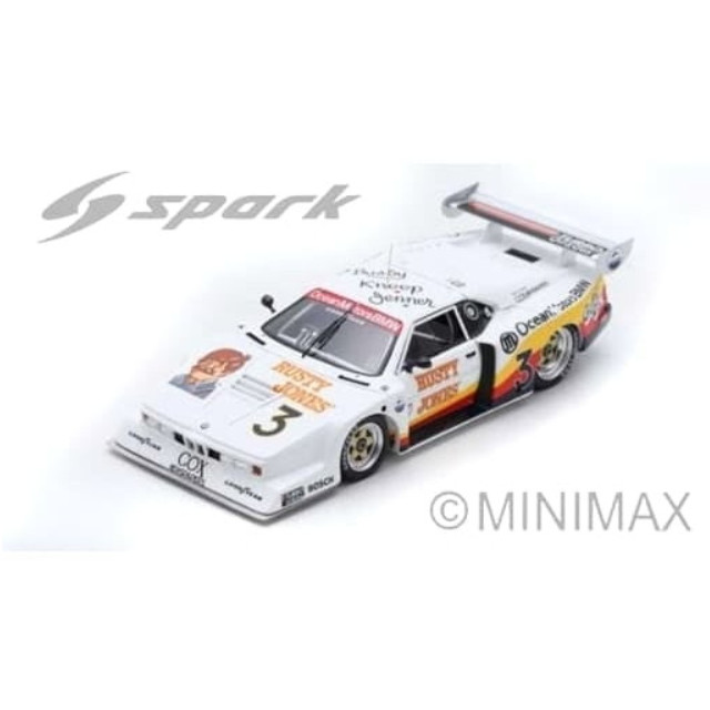 [MDL] 1/43 BMW M1 Daytona 24H 1980 J.Busby - B.Jenner - R.Knoop #3 完成品 ミニカー(US044) SPARK(スパーク)
