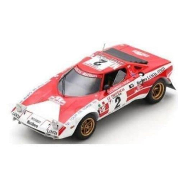 [MDL] 1/43 Lancia Stratos HF #2 Winner Tour de Corse Rallye de France 1974 J-C. Andruet - “Biche“ 完成品 ミニカー(S9074) SPARK(スパーク)