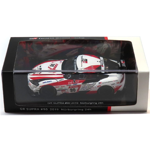 [MDL] 1/43 GR SUPRA 2019 Nurburgring 24H DENSO #90(ホワイト×レッド×ブラック) 完成品 ミニカー(GR19A011) SPARK(スパーク)