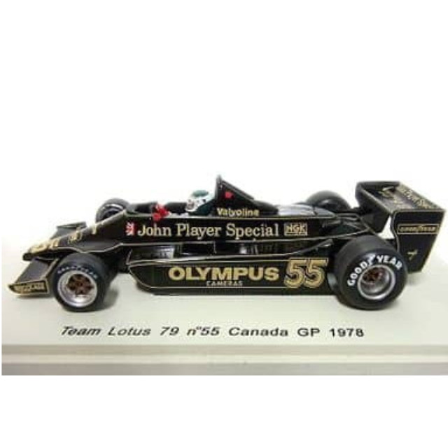 [MDL] 1/43 Team Lotus79 Canada GP 1978 OLYMPUS #55(ブラック×ゴールド) 「PLANEX COLLECTION」 完成品 ミニカー(LOT-SPK-79CAN) SPARK(スパーク)