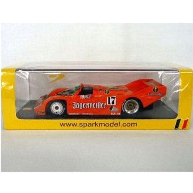 [MDL] 1/43 ポルシェ 962C 1986年スパ1000km 優勝 ドライバー：T.Boutsen/F.Jelinski 完成品 ミニカー(SB007) SPARK(スパーク)