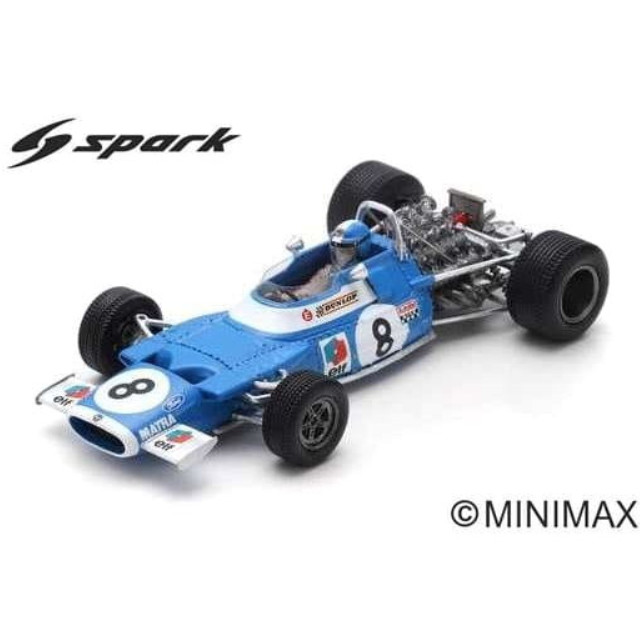 [MDL] 1/43 Matra MS80 No.8 Monaco GP 1969 Jean-Pierre Beltoise 完成品 ミニカー(S7188) SPARK(スパーク)