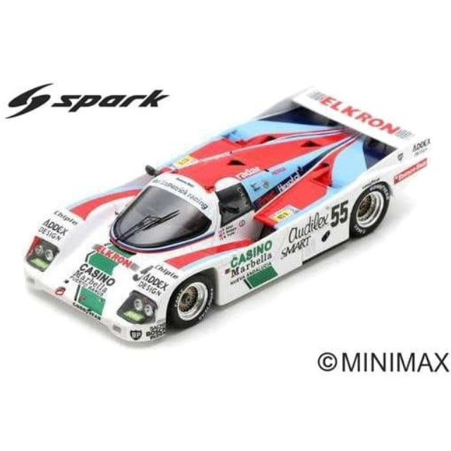 [MDL] 1/43 Porsche 962C No.55 24H Le Mans 1986 P. Alliot - P. Romero - M. Trolle   完成品 ミニカー(S7510) SPARK(スパーク)