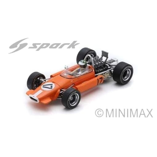 [MDL] 1/43 Brabham BT24 Monaco GP 1969 Silvio Moser #17 完成品 ミニカー(S5267) SPARK(スパーク)