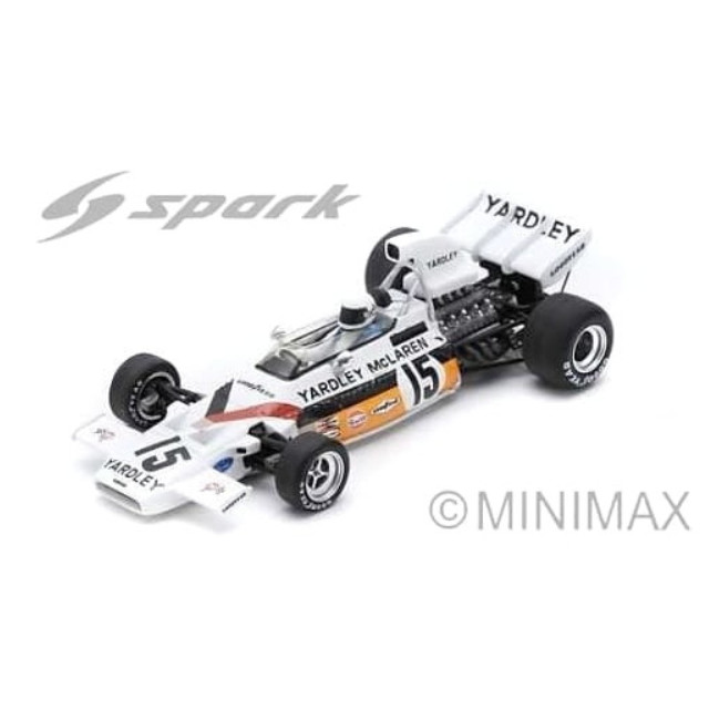 [MDL] 1/43 McLaren M19A Monaco GP 1972 Brian Redman #15 完成品 ミニカー(S5391) SPARK(スパーク)