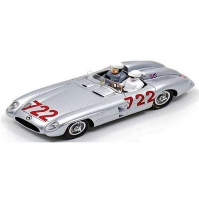 [MDL] 1/43 Mercedes-Benz 300 SLR Winner Mille Miglia 1955 S. Moss - D. Jenkinson #722 With figurine 完成品 ミニカー(S5859) SPARK(スパーク)