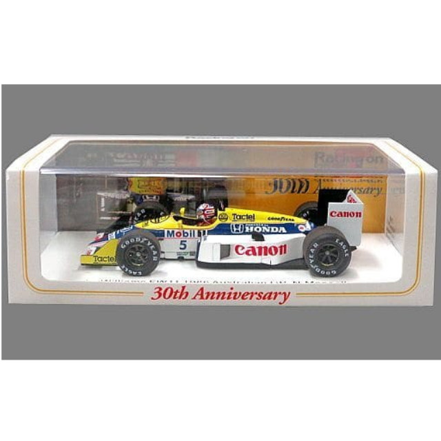 [MDL] 1/43 Williams FW11 1986 Australian GP canon #5(ホワイト×ブルー×イエロー) Racing on特注 完成品 ミニカー(FS08) SPARK(スパーク)