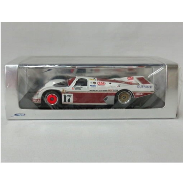 [MDL] 1/43 Porsche 962 C 2nd LM 1986 Hella #17(ホワイト×レッド) 完成品 ミニカー(S1941) SPARK(スパーク)