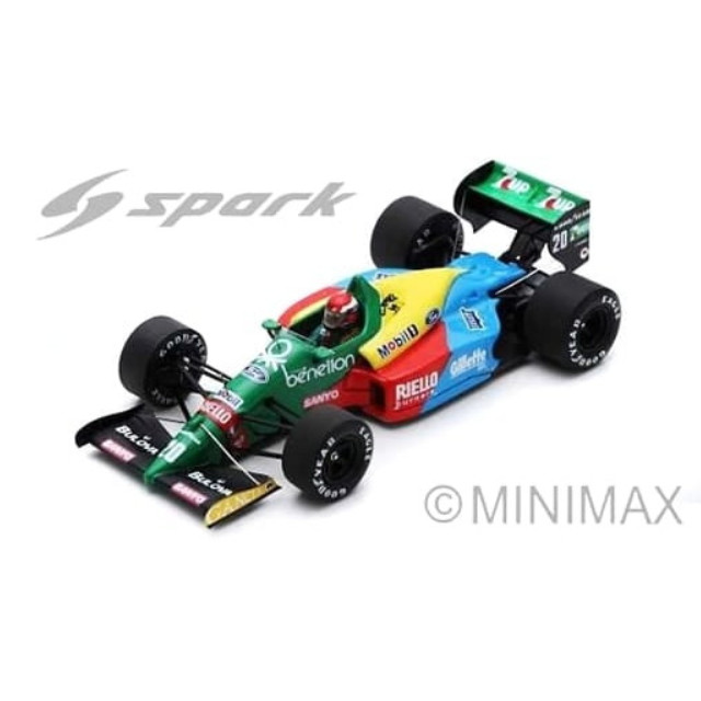 [MDL] 1/43 Benetton B188 Brazil GP 1989 Johnny Herbert #20 完成品 ミニカー(S5203) SPARK(スパーク)