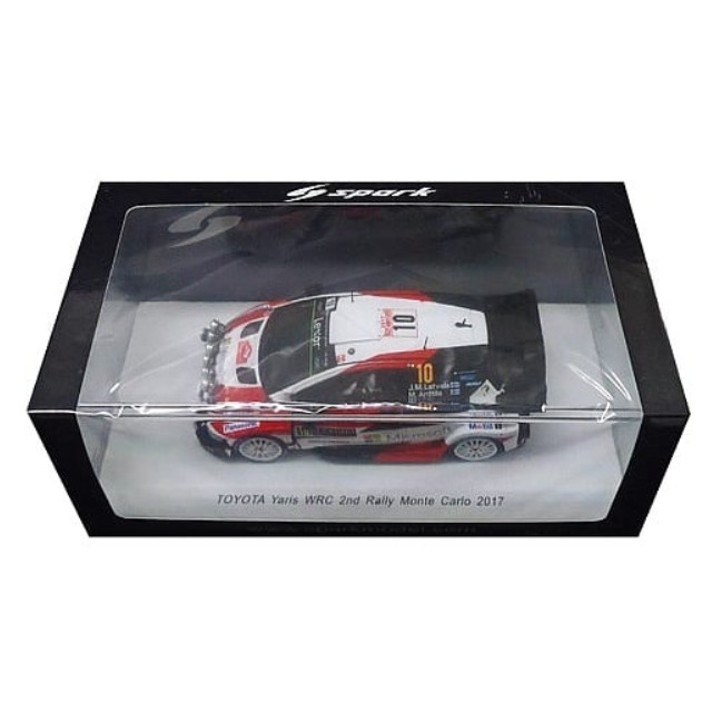 [MDL] 1/43 Toyota Yaris WRC 2nd Rally Monte Carlo 2017 J.-M.Latvala - M.Anttila #10 完成品 ミニカー(S5163) SPARK(スパーク)