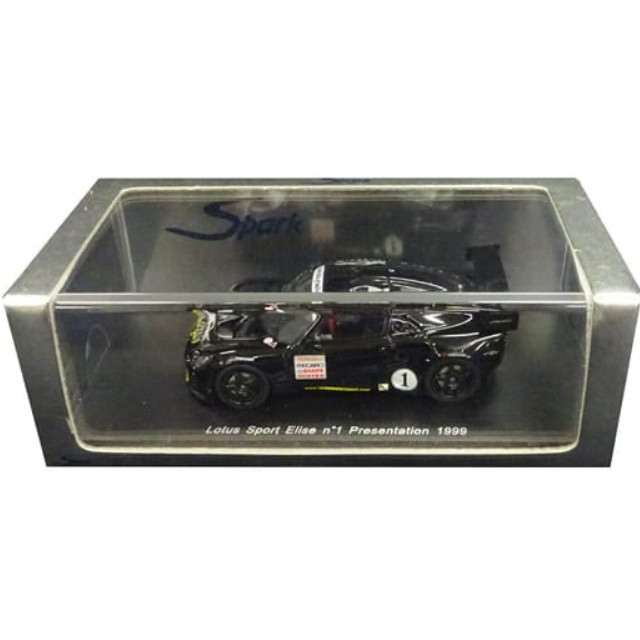 [MDL] 1/43 Lotus Sport Elise Presentation 1999 RECARO #1(ブラック) 完成品 ミニカー(S1224) SPARK(スパーク)
