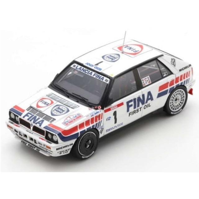 [MDL] 1/43 Lancia Delta HF Integrale 16V 2nd Tour de Corse Rally de France 1991 D. Auriol - B. Occelli #1 完成品 ミニカー(S9009) SPARK(スパーク)