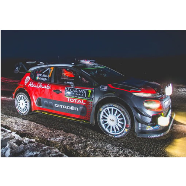 [MDL] 1/43 Citroen C3 WRC DNF WRC Monte Carlo 2017 Citroen Total Abu Dhabi WRT K.Meeke - P.Nagle #7 完成品 ミニカー(S5155) SPARK(スパーク)