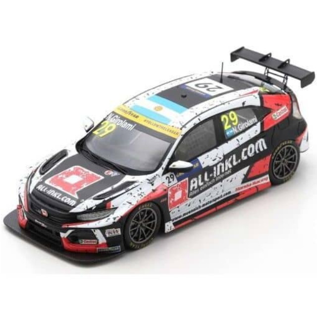 [MDL] 1/43 Honda Civic Type R TCR ALL-INKL.DE Munnich Motorsport Winner Race 1 WTCR Zolder 2020 Nestor Girolami #29 完成品 ミニカー(S8966) SPARK(スパーク)