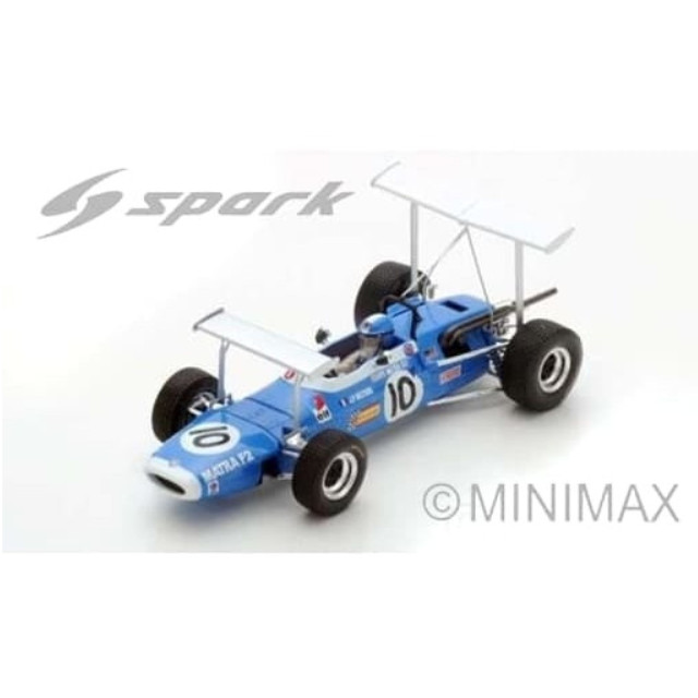 [MDL] 1/43 Matra MS7 2nd GP de Pau F2 1969 Jean-Pierre Beltoise #10 完成品 ミニカー(SF124) SPARK(スパーク)
