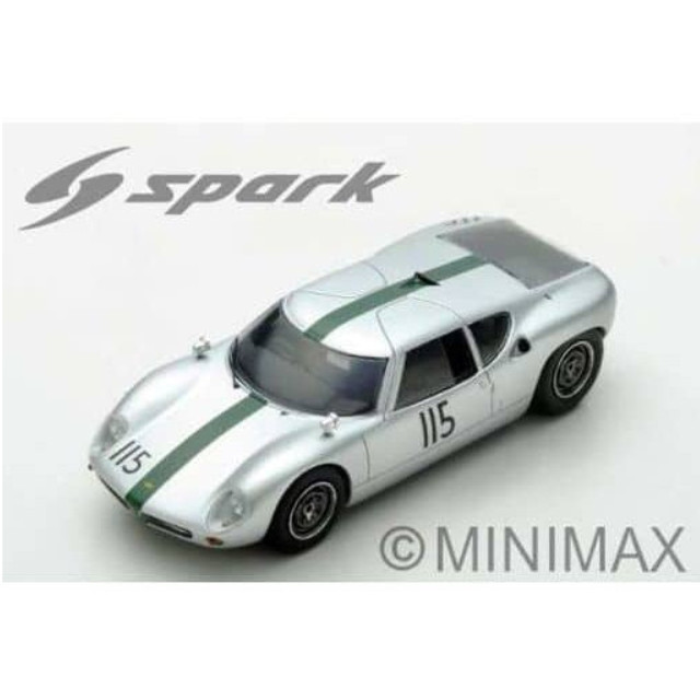 [MDL] 1/43 Lola Mk. VI GT Nurburgring 1000km 1963 T.Maggs - B.Olthoff #115 完成品 ミニカー(SG374) SPARK(スパーク)