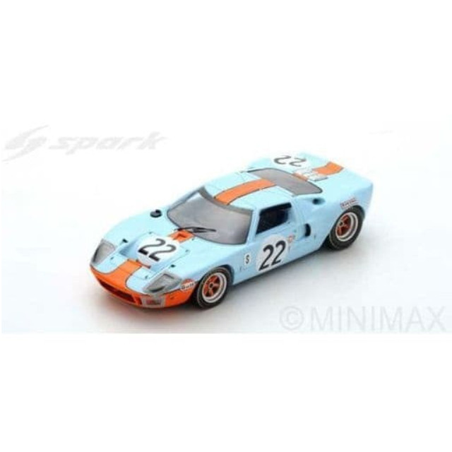 [MDL] 1/43 Ford GT40 Winner 12 Hours of Sebring 1969 J.Ickx - J.Oliver #22 完成品 ミニカー(43SE69) SPARK(スパーク)
