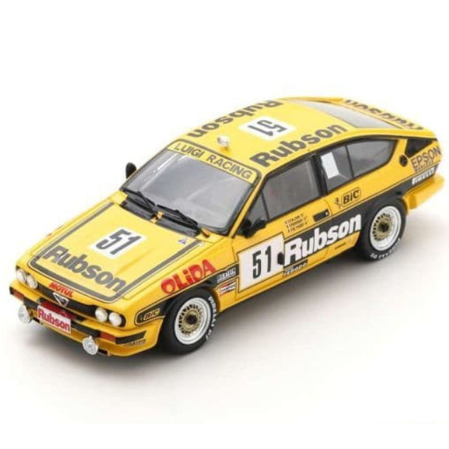 [MDL] 1/43 Alfa Romeo Alfetta GTV6 #51 Luigi Racing 24H Spa 1984 B. Salam - T. Perrier - P. de Thoisy 完成品 ミニカー(SB422) SPARK(スパーク)