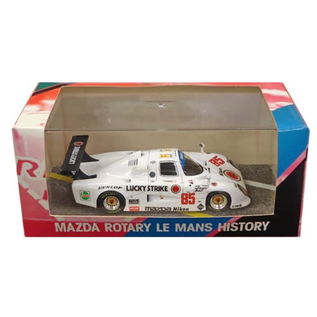 [MDL] 1/43 MAZDA 737C LM 1985 LUCKYSTRIKE #85(ホワイト) 「ROTARY LE MANS HISTORY」 完成品 ミニカー(MC8510) SPARK(スパーク)