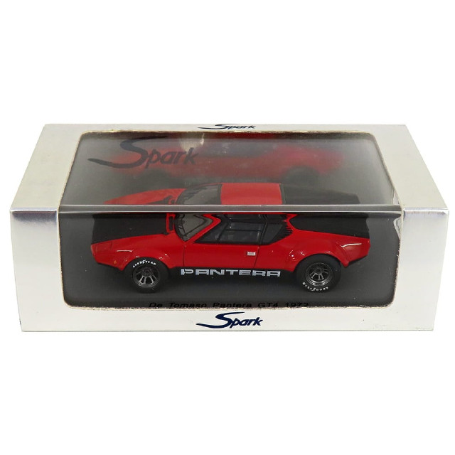 [MDL] 1/43 De Tomaso Pantera GT4 1972(レッド×ブラック) 完成品 ミニカー(Ｓ0520) SPARK(スパーク)