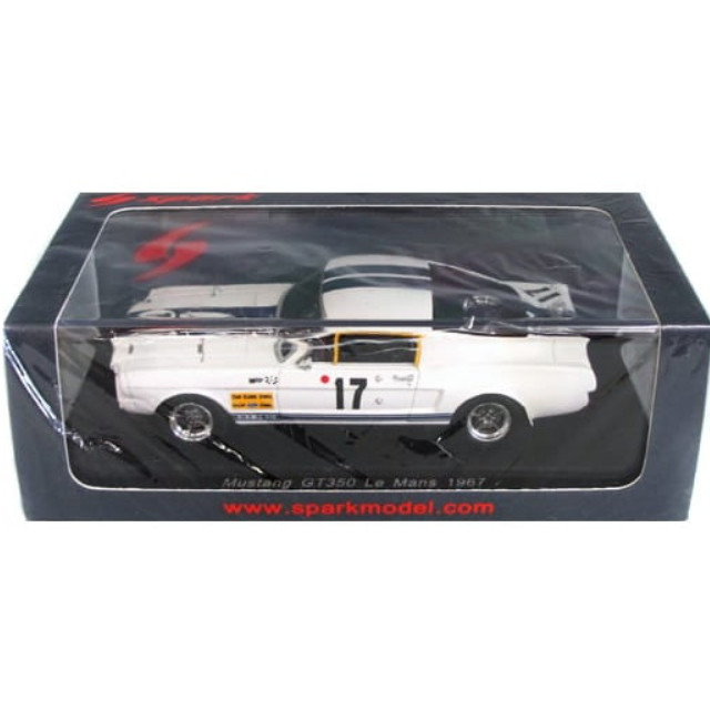 [MDL] 1/43 Mustang Shelby GT350 Le Mans 1967 C. Dubois - C. Tuerlinckx #17 完成品 ミニカー(S2635) SPARK(スパーク)