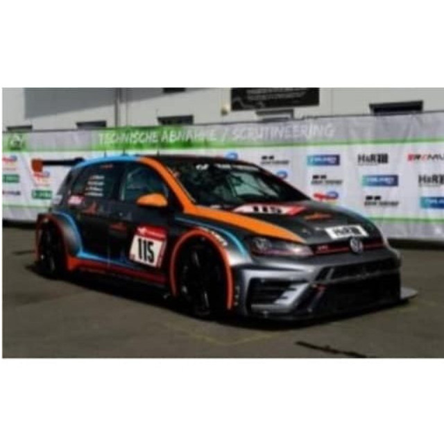 [MDL] 1/43 Volkswagen Golf 7 TCR - SR No.115 MSC Sinzig e.V. im ADAC 24H Nurburgring 2022 A. Goroyan - R. Speich - C. Meurer - A. Hallmanns ミニカー(SG867) SPARK
