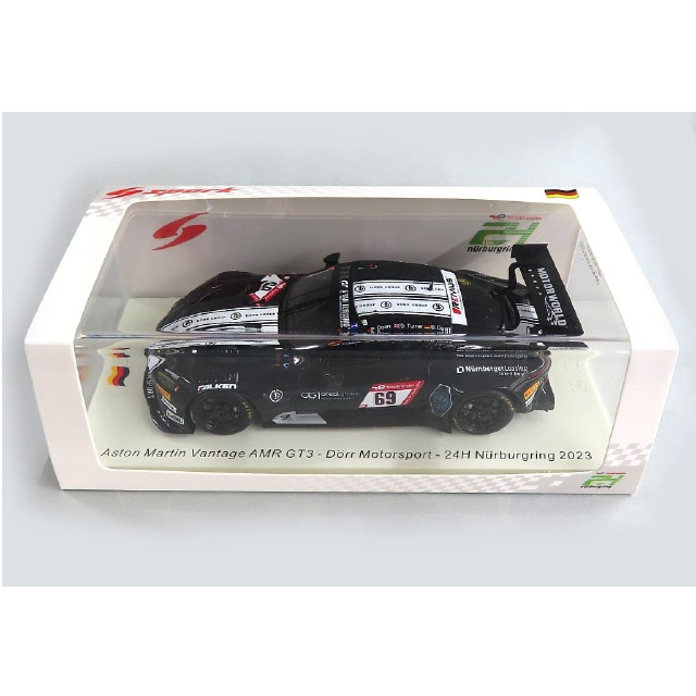[MDL] 1/43 Aston Martin Vantage AMR GT3 Dorr Motorsport 24H Nurburgring 2023 P. Dorr - D. Turner - B. Dorr - P. Posavac #69 完成品 ミニカー(SG923) SPARK(スパーク)