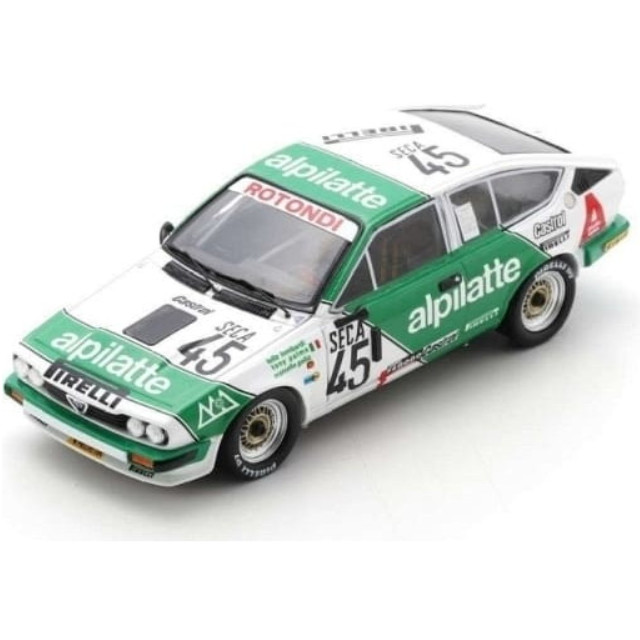 [MDL] 1/43 Alfa Romeo Alfetta GTV6 Luigi Racing Bastos 24H Spa 1982 L. Lombardi - M. Gallo - T. Palma #45 完成品 ミニカー(SB344) SPARK(スパーク)