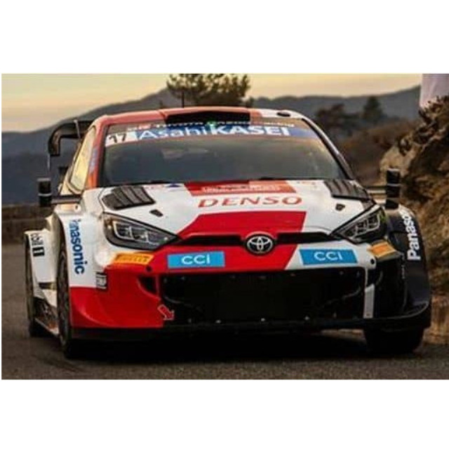 [MDL] 1/43 TOYOTA GR Yaris Rally1 HYBRID #17 TOYOTA GAZOO Racing WRT Winner Rally Monte Carlo 2023 S. Ogier - V. Landais 完成品 ミニカー(S6718) SPARK(スパーク)