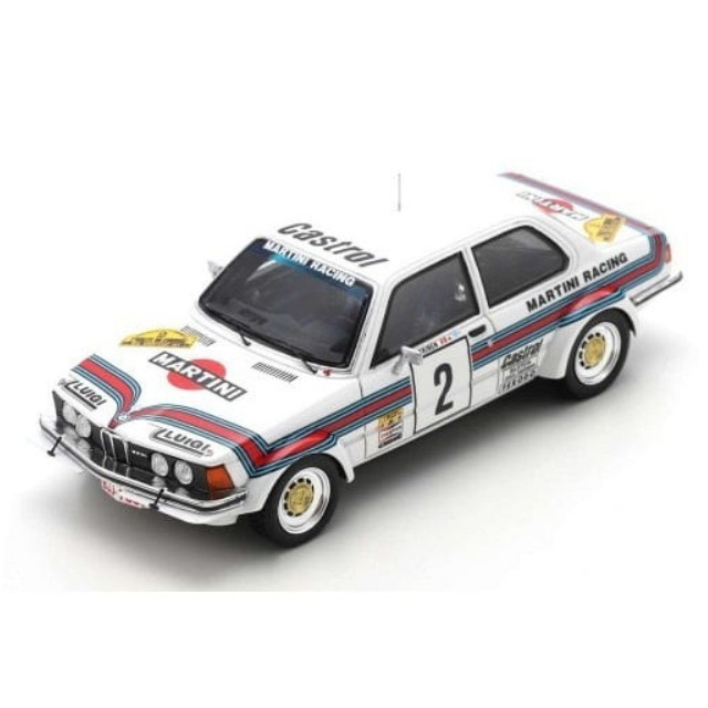 [MDL] 1/43 BMW 323i #2 Rallye du Condroz 1980 T. Makinen - A. Aho 完成品 ミニカー(S8513) SPARK(スパーク)