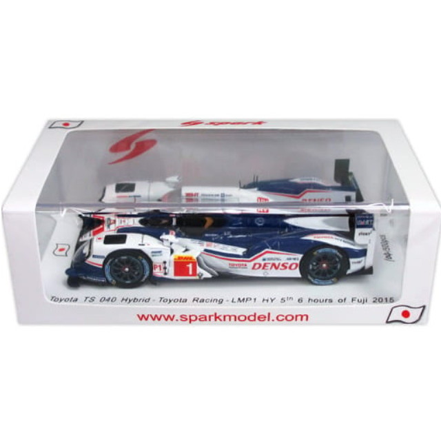 [MDL] 1/43 Toyota TS 040 - Hybrid 5th 6 Hours of Fuji 2015 A.davidson - S.Buemi - K.Nakajima #1 完成品 ミニカー(SJ038) SPARK(スパーク)