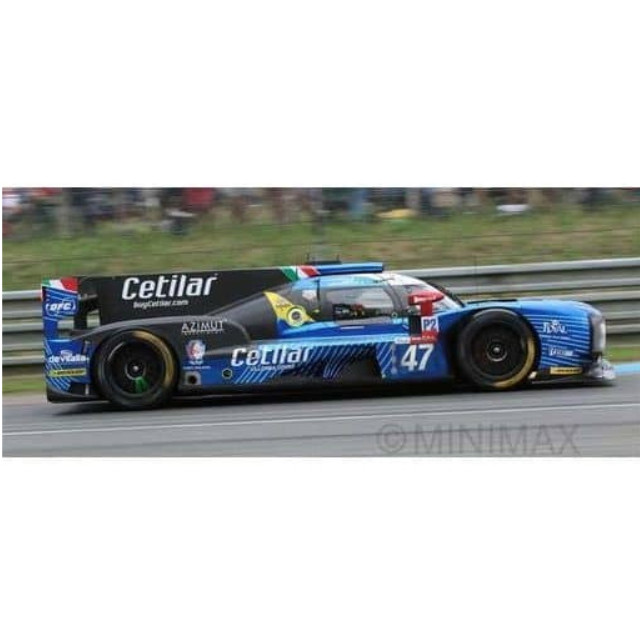 [MDL] 1/43 Dallara P217 - Gibson Cetilar Villorba Corse 24H Le Mans 2018 R.Lacorte - G.Sernagiotto - L.F.Nasr #47 完成品 ミニカー(S7027) SPARK(スパーク)