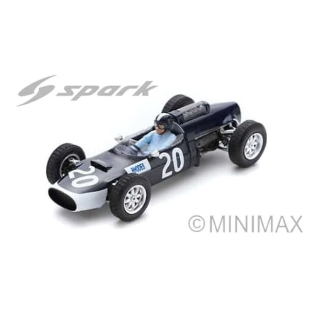[MDL] 1/43 Cooper T60 British GP 1965 John Rhodes #20 完成品 ミニカー(S5293) SPARK(スパーク)