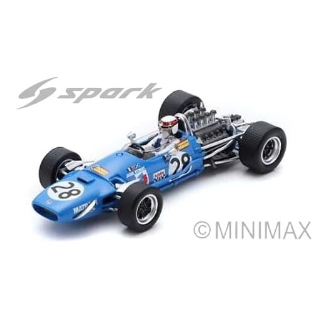 [MDL] 1/43 Matra MS10 3rd French GP 1968 Jackie Stewart #28 完成品 ミニカー(S7181) SPARK(スパーク)