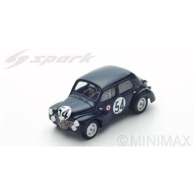[MDL] 1/43 Renault 4CV 1063 Le Mans 1951 J.Lecat - H.Senfftleben #54 完成品 ミニカー(S5211) SPARK(スパーク)