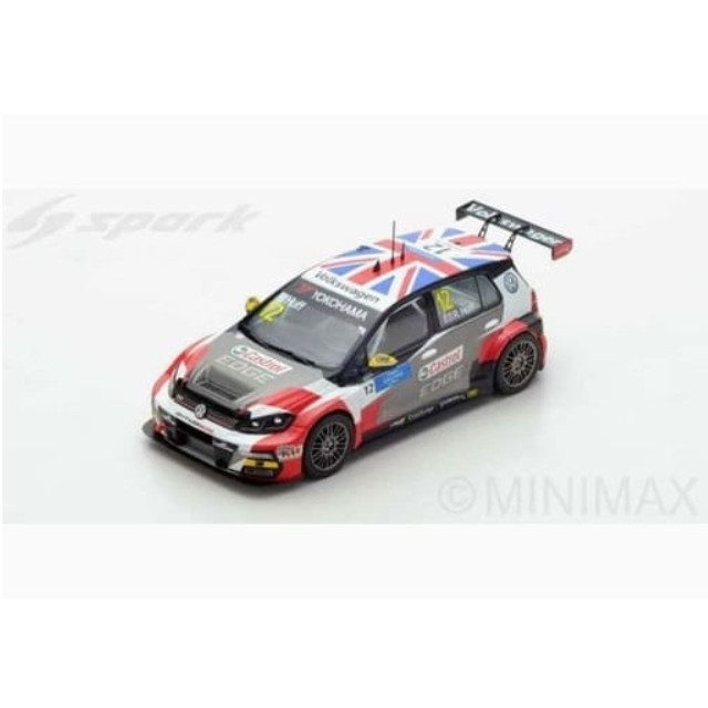 [MDL] 1/43 VW Golf GTI TCR Sebastien Loeb Racing Winner Rd.2 WTCR Hungary 2018 Robert Huff #12 完成品 ミニカー(S5056) SPARK(スパーク)