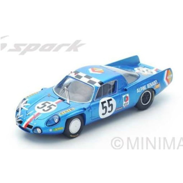 [MDL] 1/43 Alpine A210 14th Le Mans 1968 J.-C.Andruet - J.-P.Nicolas #55 完成品 ミニカー(S4375) SPARK(スパーク)