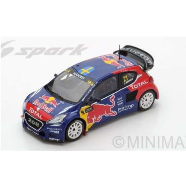 [MDL] 1/43 Peugeot 208 WRX Winner World RX of France 2016 Timmy Hansen #21 完成品 ミニカー(S5198) SPARK(スパーク)