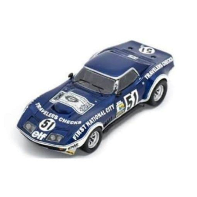 [MDL] 1/43 Chevrolet Corvette C3 #51 18th 24H Le Mans 1974 H. Greder - M-C. Beaumont 完成品 ミニカー(S2432) SPARK(スパーク)