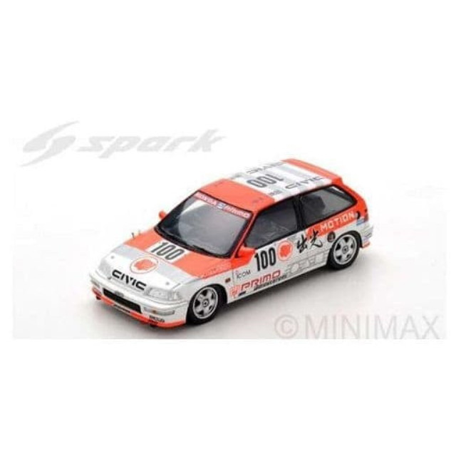 [MDL] 1/43 Honda Civic EF9 1st Grp3 JTC Suzuka 500km 1990 O.Nakako - H.Okada  完成品 ミニカー(S5462) SPARK(スパーク)