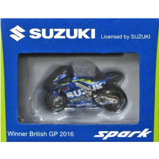 [MDL] 1/43 Suzuki GSX-RR - Team Suzuki Ecstar Winner British GP - Silverstone 2016 Maverick Vinales #25 完成品 ミニカー(M43012) SPARK(スパーク)