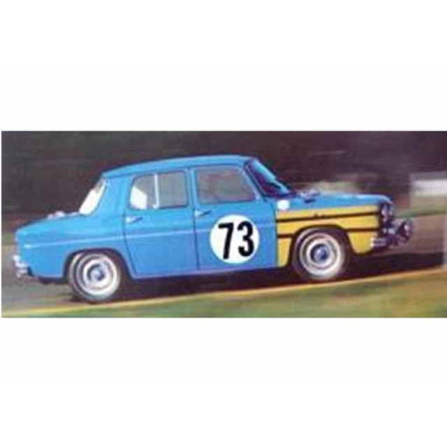 [MDL] 1/43 Renault 8 Gordini 1st class Coupe du Roi - 24H Spa 1966 M. Bianchi - J. Vinatier #73 完成品 ミニカー(100SPA02) SPARK(スパーク)