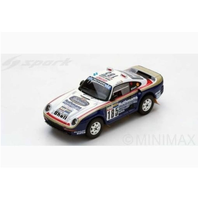 [MDL] 1/43 Porsche 959 2nd Paris-Dakar 1986 J.Ickx - C.Brasseur #185 完成品 ミニカー(S7814) SPARK(スパーク)