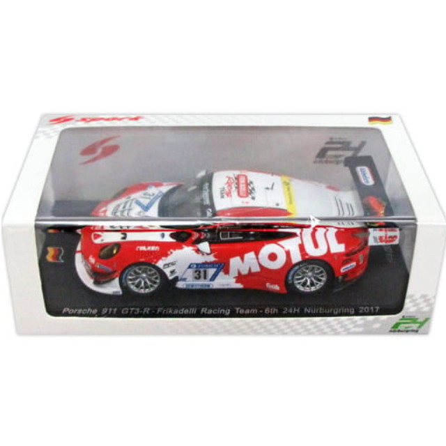 [MDL] 1/43 Porsche 911 GT3 R Frikadelli Racing Team Nurburgring 24H 2017 M.Christensen - K.Bachler - N.Siedler - L.Luhr #31 完成品 ミニカー(SG321) SPARK(スパーク)