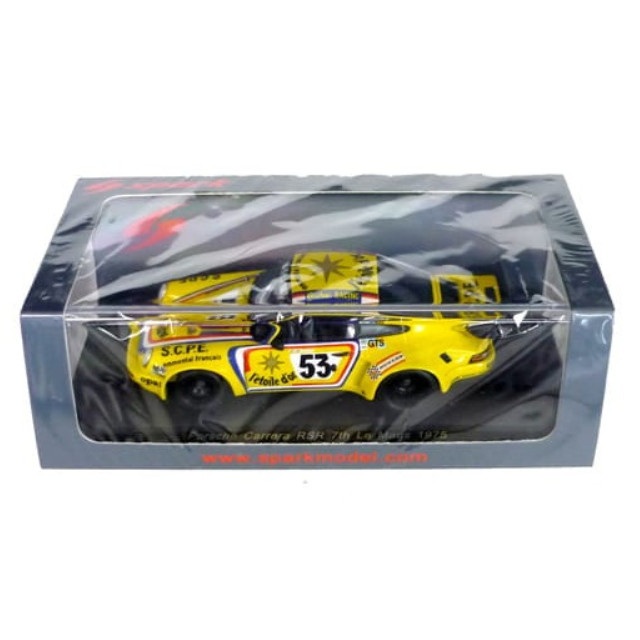 [MDL] 1/43 Porsche 911 Carrera RSR 7th Le Mans 1975 J. Borras - P. Moisson - H. Cachia #53 完成品 ミニカー(S4419) SPARK(スパーク)