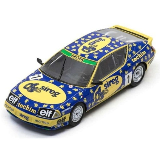 [MDL] 1/43 Alpine V6 Turbo Champion Renault Elf Turbo Europa Cup 1988 Massimo Sigala #1 完成品 ミニカー(S7333) SPARK(スパーク)