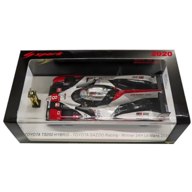 [MDL] 1/43 TOYOTA TS050 HYBRID-TOYOTA GAZOO Racing Winner 24H LM 2020 DENSO #8(ホワイト×ブラック×レッド) 完成品 ミニカー(43LM20S) SPARK(スパーク)
