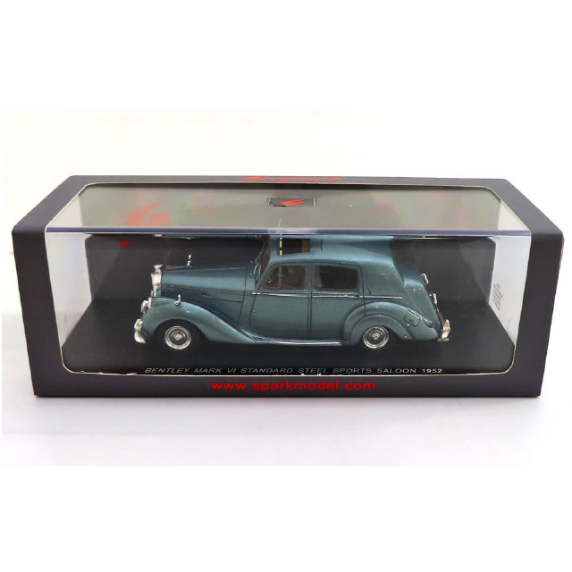[MDL] 1/43 BENTLEY MARK VI STANDARD STEEL SPORTS SALOON 1952(ダークグリーンメタリック) 完成品 ミニカー(S3802) SPARK(スパーク)