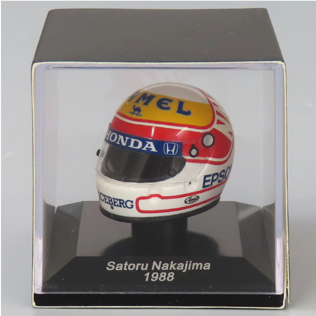 [MDL] 1/8 SATORU NAKAJIMA 1988 「SATORU NAKAJIMA HELMET COLLECTION No.2」 グランプリ別注 完成品 ミニカー(NPGP02) SPARK(スパーク)